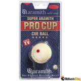 Aramith Super Pro Cup Measle Cue Ball - Billiards King