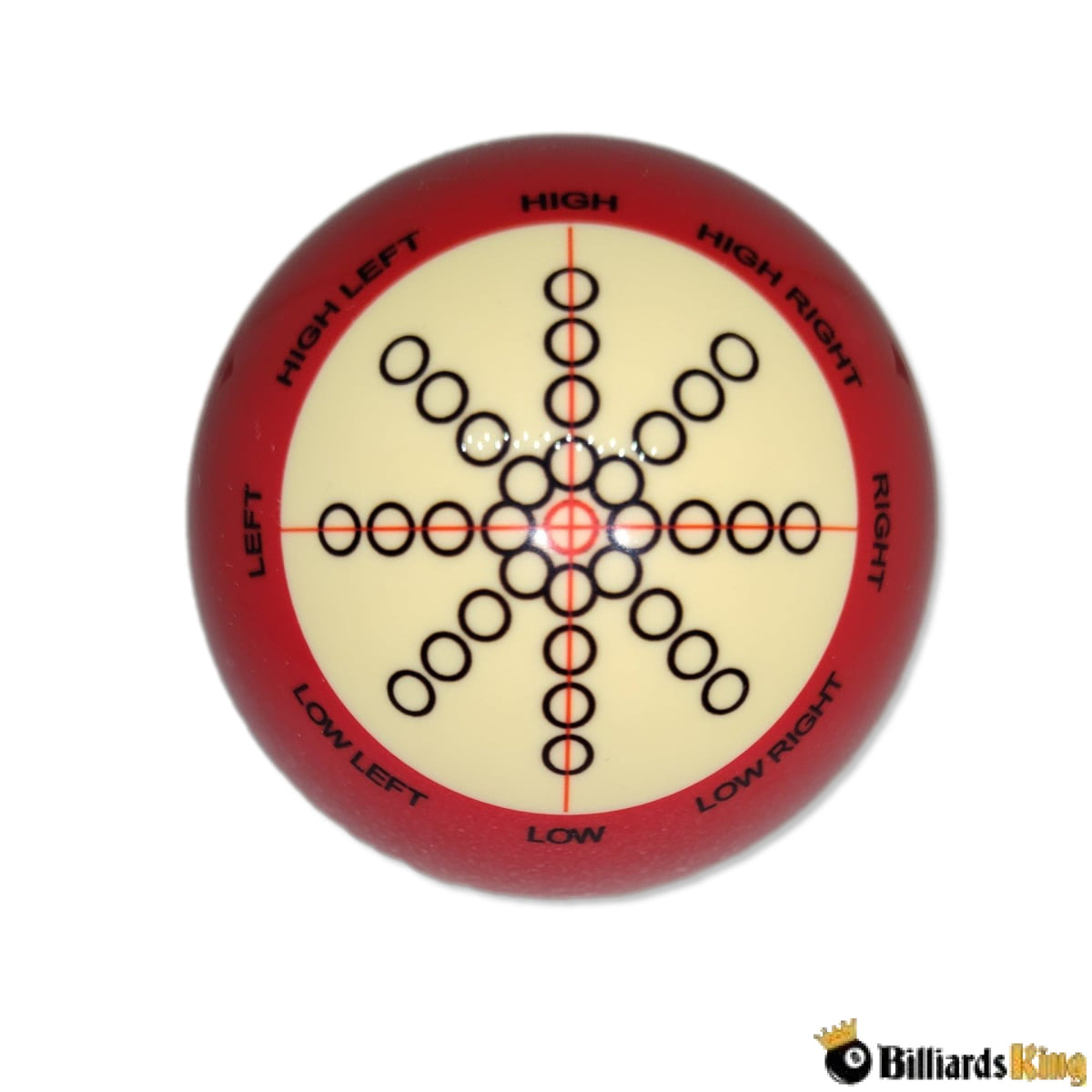 Billiards King Double Sided Training Cue Ball Billiards King