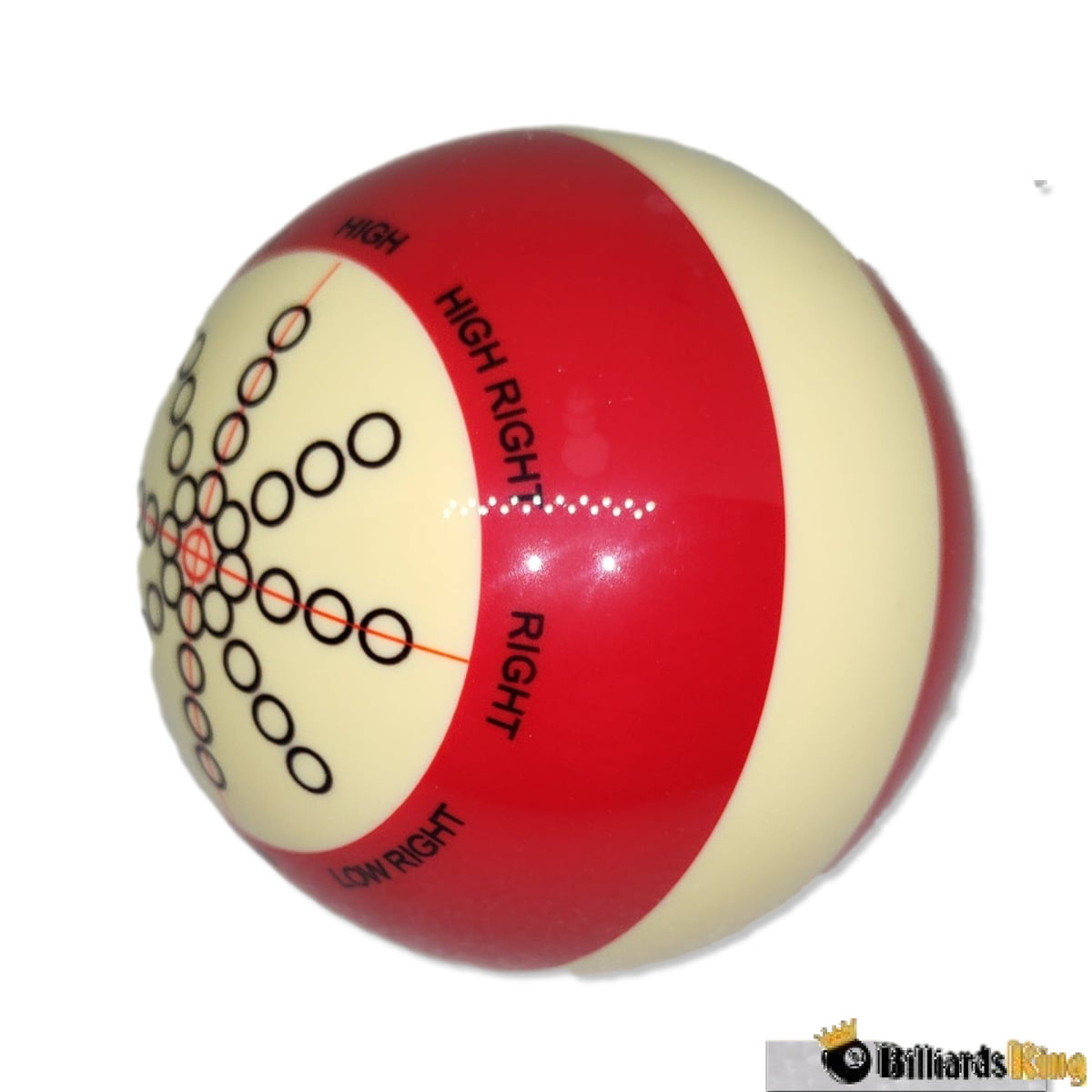 Billiards King Double Sided Training Cue Ball Billiards King