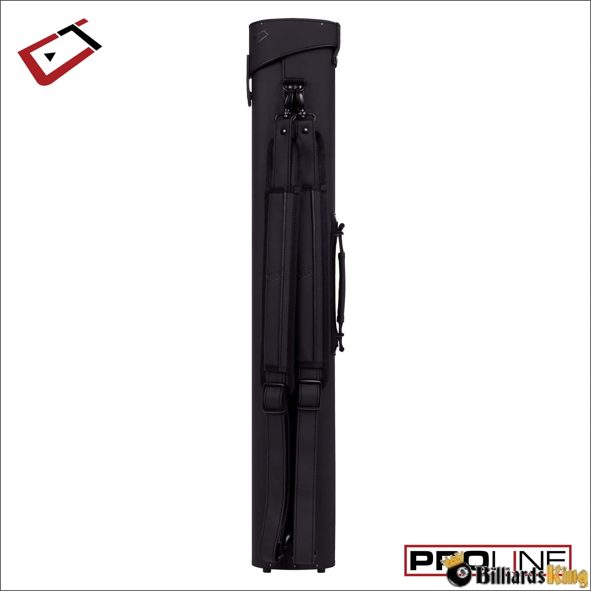 Cuetec Pro Line Black Noir 2x4 2 Butt 4 Shaft Hard Pool Cue Case