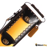 Instroke Geo 2 Butt 3 Shaft 2B/3S Black/Yellow Hard Pool Cue Case | Billiards King