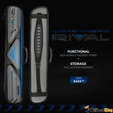 Lucasi Rival 3 Butt 4 Shaft 3B/4S Butterfly Cue Case LC348W - Billiards King