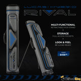 Lucasi Rival 4 Butt 8 Shaft 4B/8S Hard Cue Case PXC2048 - Billiards King