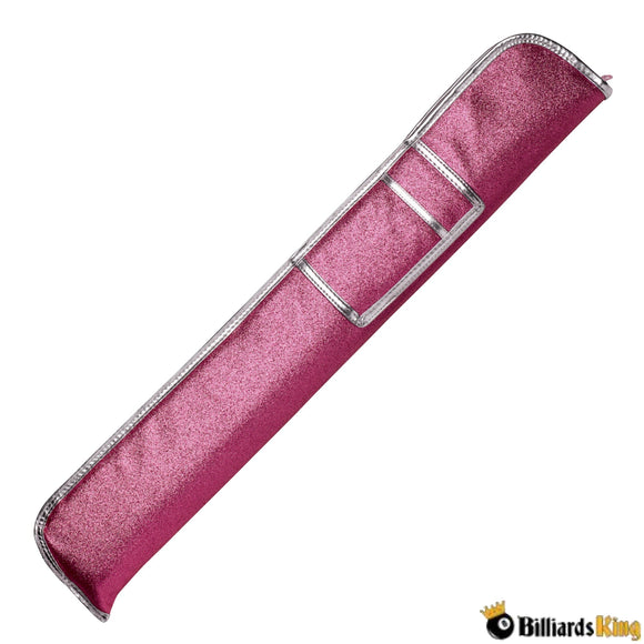 Players Pink Glitter Young Girl’s 52 Soft Cue Bag - Billiards King