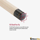 PureX HXT-P2 4 Piece Jump/Break Pool Cue Stick - Billiards King