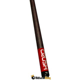 Viking Crush Red 3 Piece Jump/Break Pool Cue Stick - Billiards King