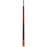 Viking Crush Red 3 Piece Jump/Break Pool Cue Stick - Billiards King