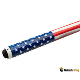 Becue Old Glory Carbon Fiber Pool Cue Stick - Billiards King