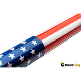 Becue Old Glory Carbon Fiber Pool Cue Stick - Billiards King