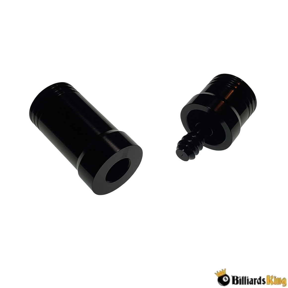 2-Piece Joint Protector Set For 3/8x10 Pool Cues - Billiard Cue Caps