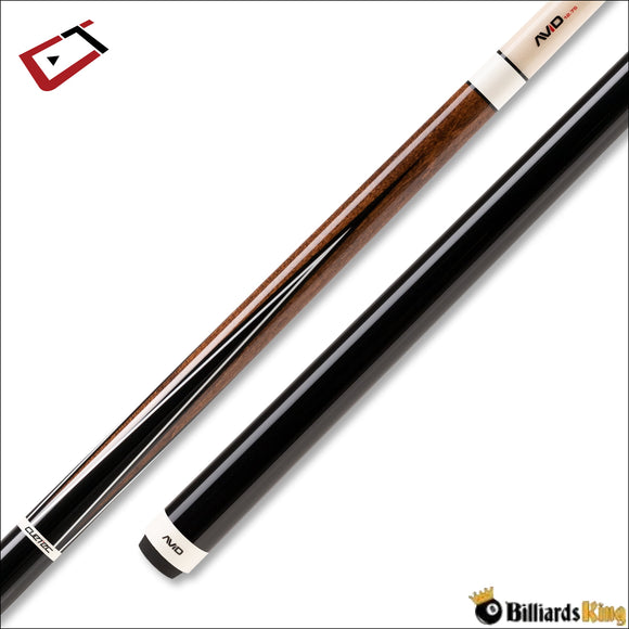 Cuetec AVID ERA Series Brown 4 Point Wrapless 95-322NW - Billiards King