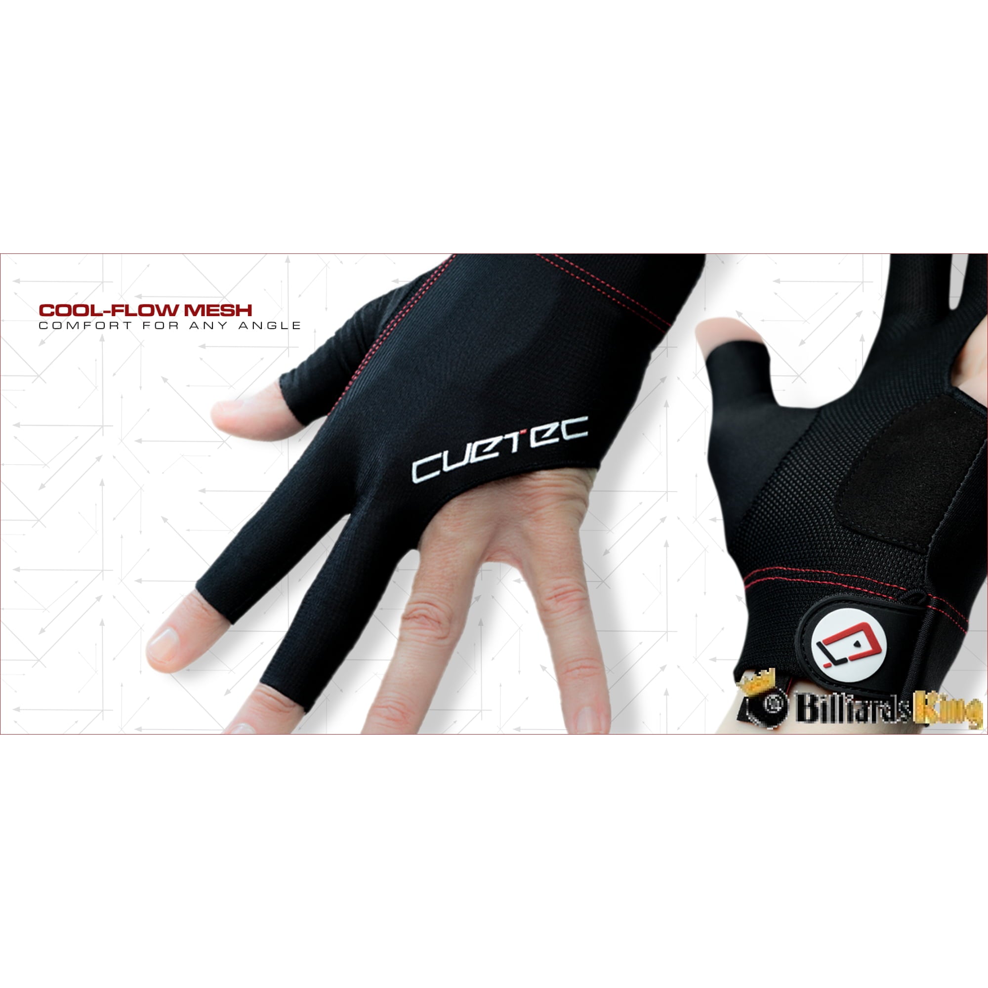 Cuetec Billiards Glove Axis Left Bridge Hand