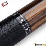 Cuetec Cynergy Truewood Ebony II Cue Leather Wrap 95-104LTW - Billiards King