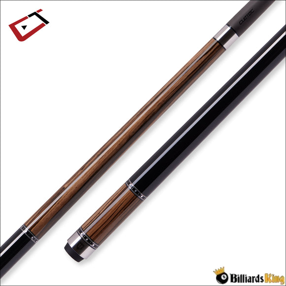 Cuetec Cynergy Truewood Ebony II Cue Wrapless 95-104NW - Billiards King