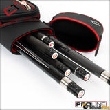 Cuetec Pro Line 2x4 2 Butt 4 Shaft Hard Pool Cue Case - Billiards King