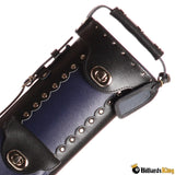 Instroke Geo 2 Butt 3 Shaft 2B/3S Black/Blue Hard Pool Cue Case | Billiards King