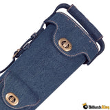 Instroke Limited Denim 2 Butt 4 Shaft 2B/4S Hard Pool Cue Case