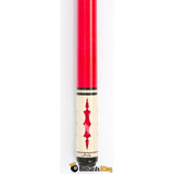 Jacoby MAG 2 Red Pool Cue Stick - Billiards King