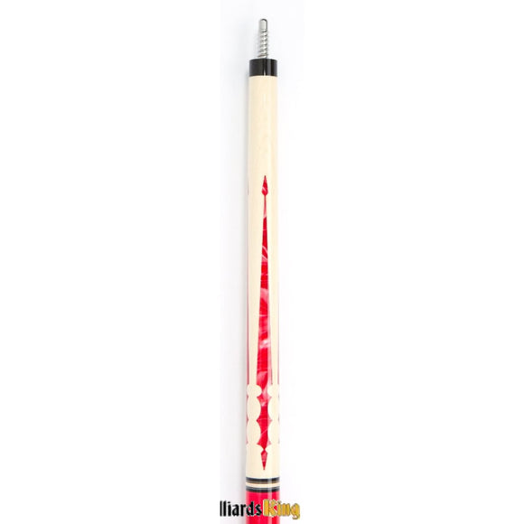 Jacoby MAG 2 Red Pool Cue Stick - Billiards King