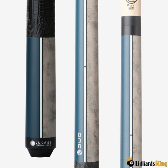 Lucasi Duo LZDU15 Pool Cue Stick - Billiards King
