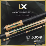 Lucasi Limited Edition LUX 46 Pool Cue Stick - Billiards King