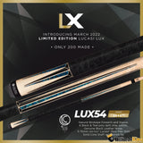Lucasi Limited Edition LUX 54 Pool Cue Stick - Billiards King