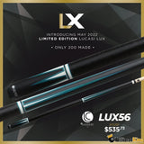 Lucasi Limited Edition LUX 56 Pool Cue Stick - Billiards King