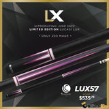 Lucasi Limited Edition LUX 57 Pool Cue Stick - Billiards King