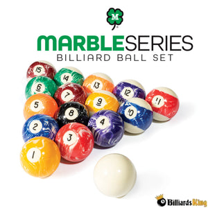 McDermott Marble Series Billiard Ball Set - Billiards King