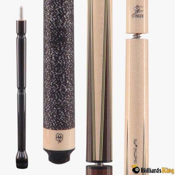McDermott Stinger Jump/Break Pool Cue Stick w/ Jump Handle NG01W-75 - Billiards King