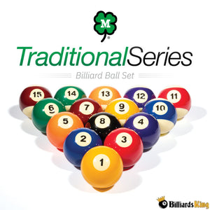 McDermott Traditional Series Billiard Ball Set - Billiards King