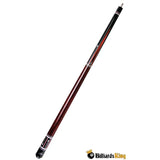 Meucci 21st Century 2 21-2 with Black and Red Wrap Pool Cue Stick - Billiards King