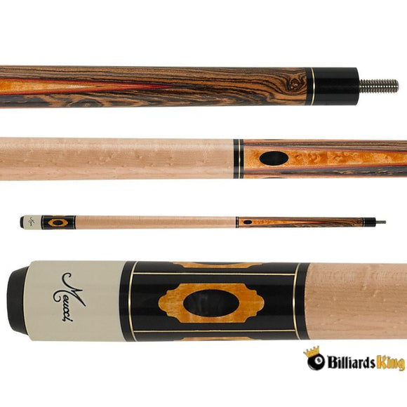 Meucci All Natural Wood 2 ANW-2 Pool Cue Stick - Billiards King