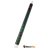 Meucci BMC Glass Rose Black Pool Cue Stick - Billiards King