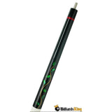 Meucci BMC Glass Rose Black Pool Cue Stick - Billiards King