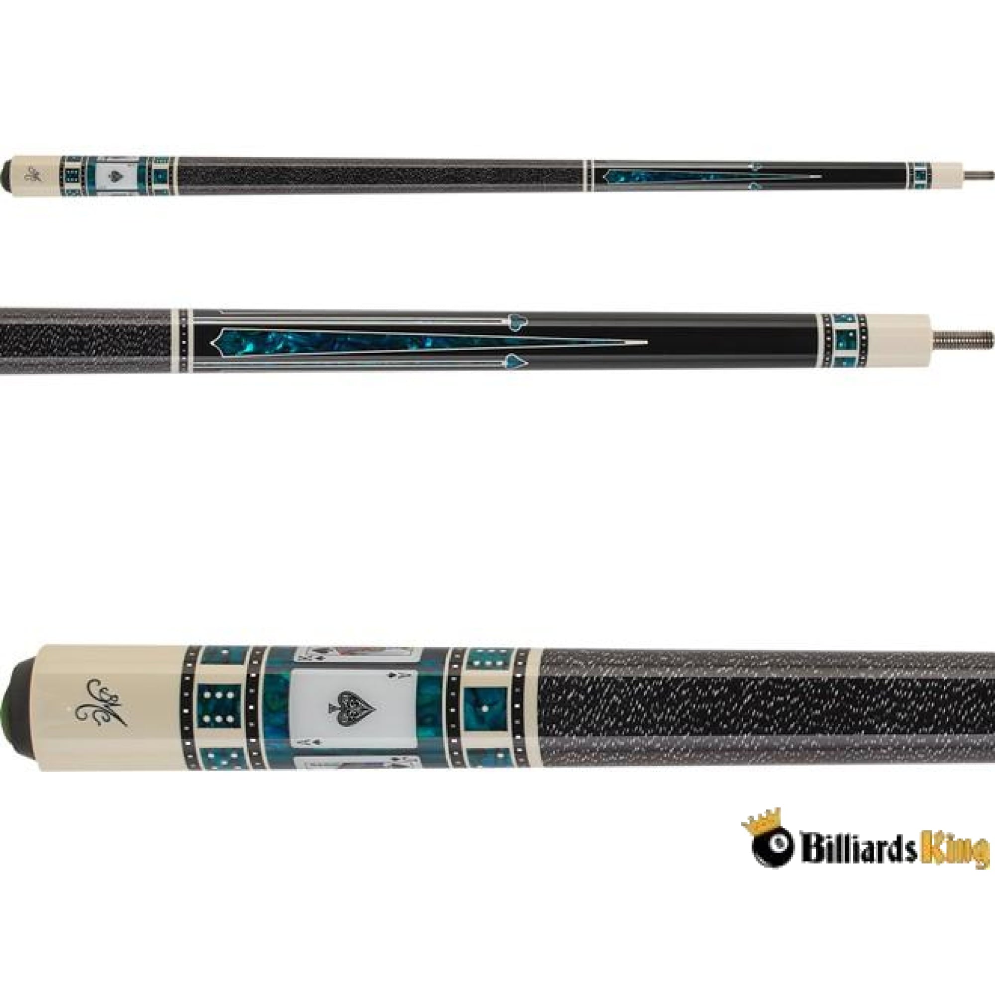 こ*ん様 billiards Meucci Original CUE Meucci Casino Pool Cue 4 - Signed & Dated Edition