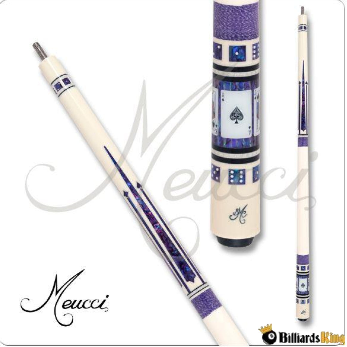Meucci Cues & Pool Sticks | Free Shipping | Billiards King