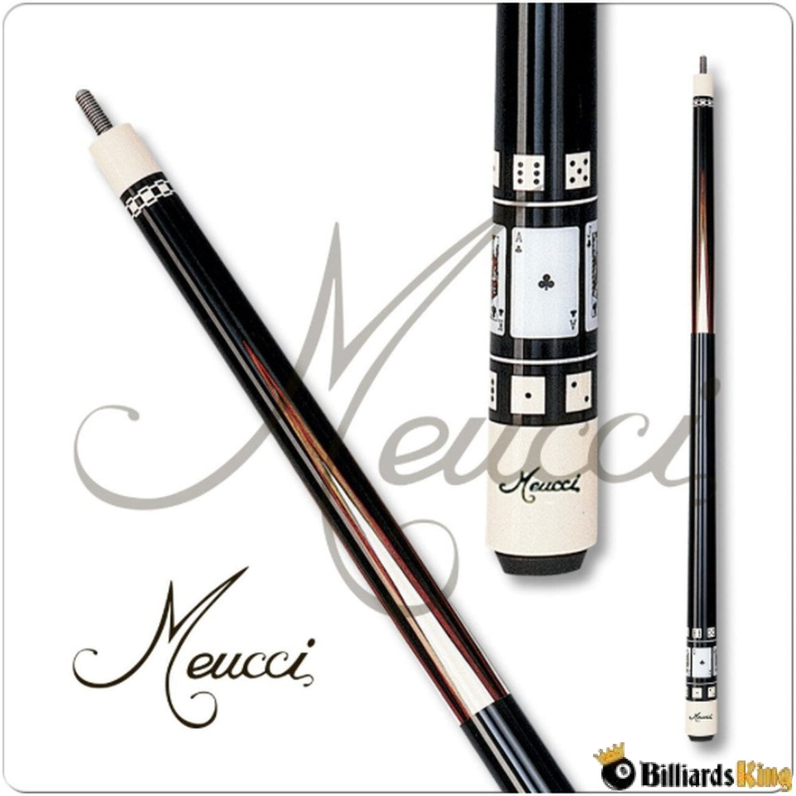 Meucci Cues & Pool Sticks | Free Shipping | Billiards King