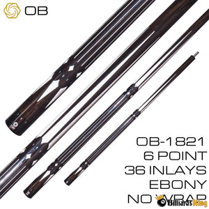 OB Cues OB-1821 Pool Cue Stick (Butt Only) | Billiards King