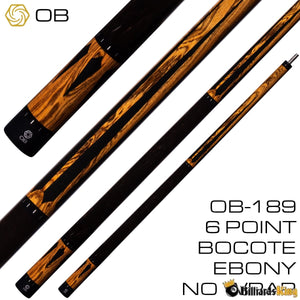 OB Cues OB-189 Pool Cue Stick (Butt Only) | Billiards King