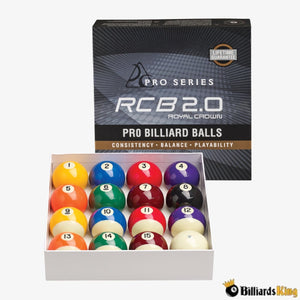 Pro Series RCB 2.0 Royal Crown Billiard Ball Set - Billiards King