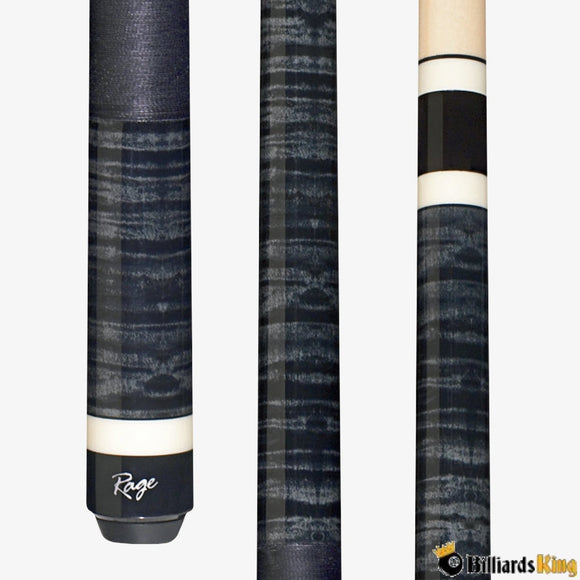 Rage RG125 Midnight Tiger Stripe Pool Cue Stick - Billiards King