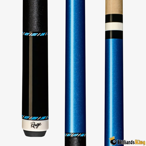 Rage RGC10 Blue Blazer Pool Cue Stick - Billiards King
