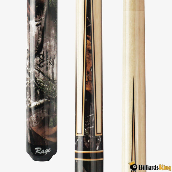 Rage RGCS Real Tree Camo Sneaky Pete Pool Cue Stick - Billiards King