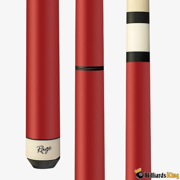 Rage RGJBHH-R Red Heavy Hitter Jump/Break Pool Cue Stick - Billiards King