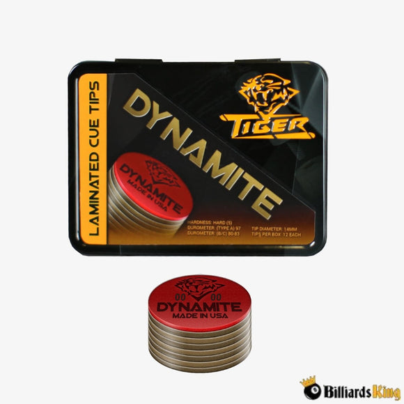 Tiger Dynamite Pool Cue Tip - Billiards King