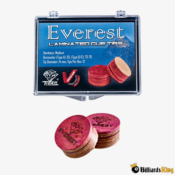 Tiger Everest Leather Tip - Billiards King