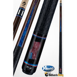 Viking B5601 (A561) American Flag Pool Cue Stick - Billiards King