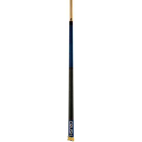 Viking Crush Blue 3 Piece Jump/Break Pool Cue Stick - Billiards King