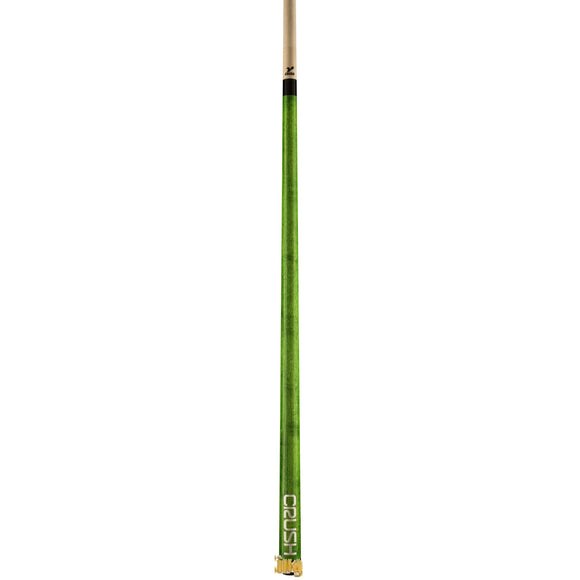 Viking Crush Wrapless Green Break Pool Cue Stick - Billiards King